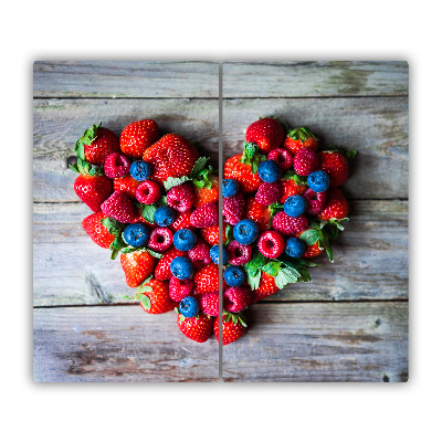 Deska do krojenia Serce z owoców