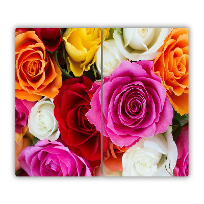 Deska do krojenia Kolorowe róże
