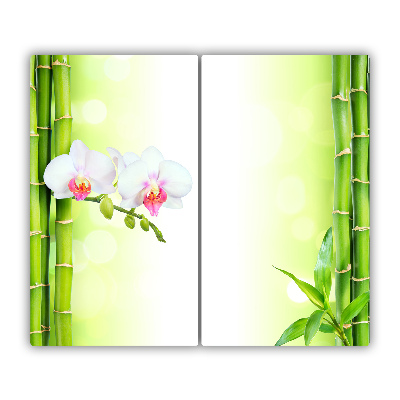 Deska do krojenia Orchidea i bambus