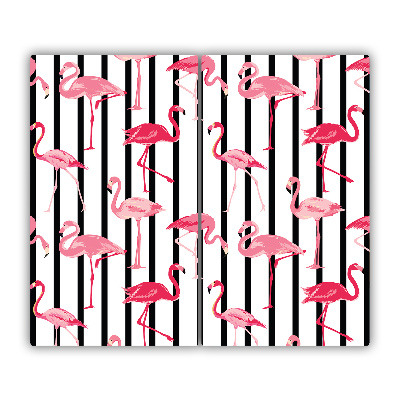 Deska do krojenia Flamingi paski