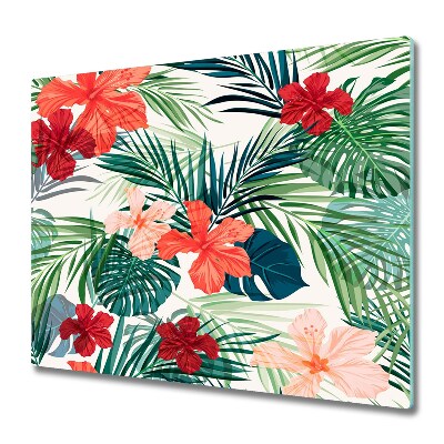 Deska do krojenia Tropikalne kwiaty