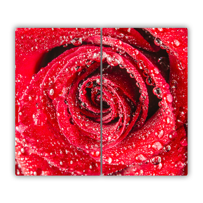Deska do krojenia Krople wody na róży