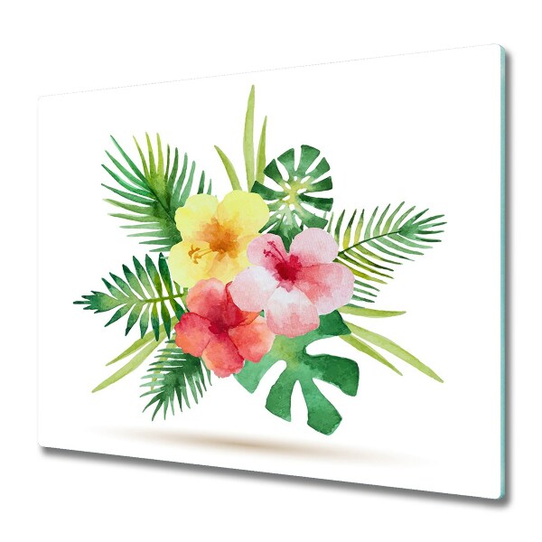 Deska do krojenia Hawajskie kwiaty