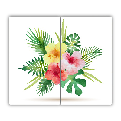 Deska do krojenia Hawajskie kwiaty