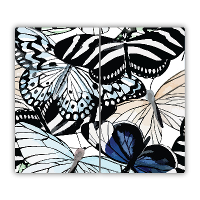 Deska do krojenia Motyle i kwiaty