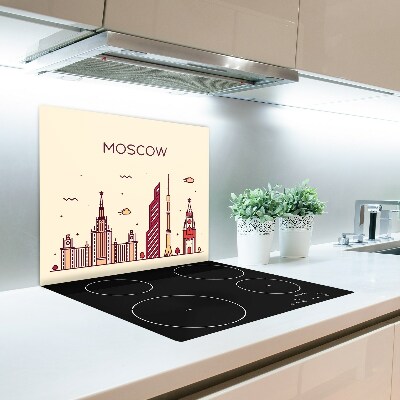 Deska do krojenia Moskwa budynki