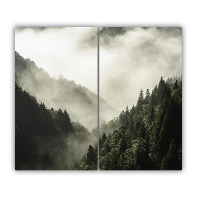 Deska do krojenia Mgła nad lasem