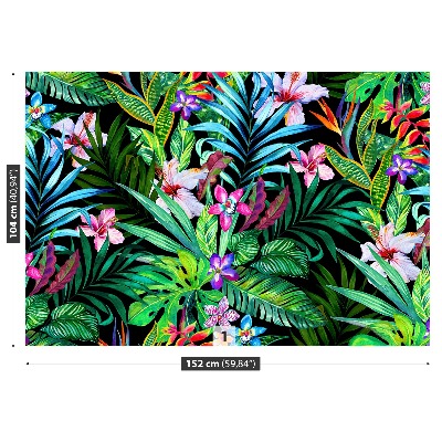 Fototapeta Tropikalne kwiaty