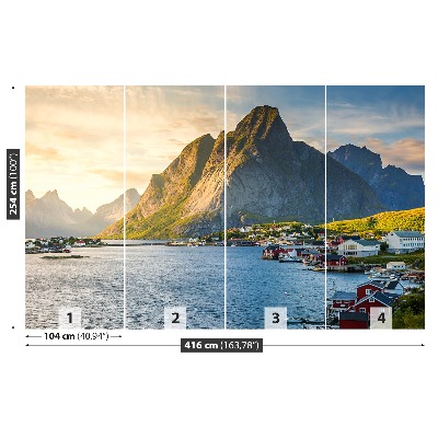 Fototapeta Fiord Norwegia