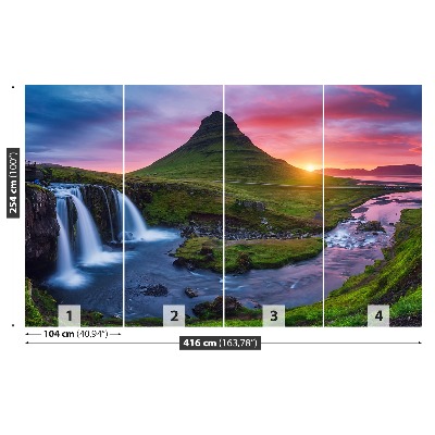 Fototapeta Wulkan Kirkjufell