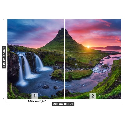 Fototapeta Wulkan Kirkjufell