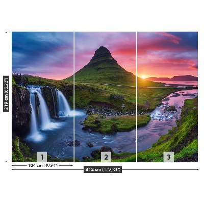 Fototapeta Wulkan Kirkjufell