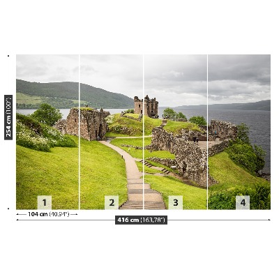 Fototapeta Zamek Loch Ness