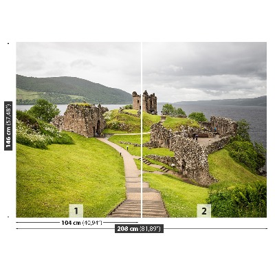 Fototapeta Zamek Loch Ness