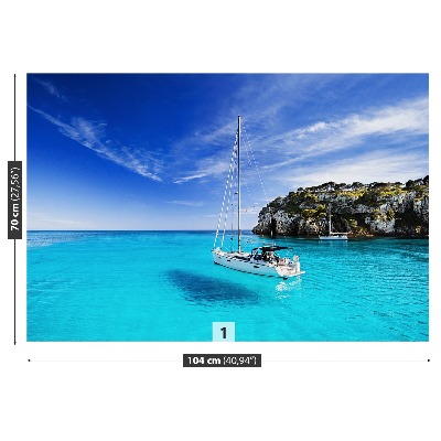 Fototapeta Żaglówka Menorca