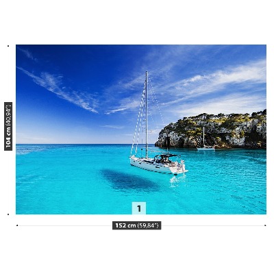 Fototapeta Żaglówka Menorca