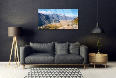 Obraz Akrylowy Góry Dolina Krajobraz