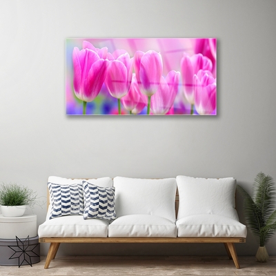 Obraz Akrylowy Tulipany Na Ścianę