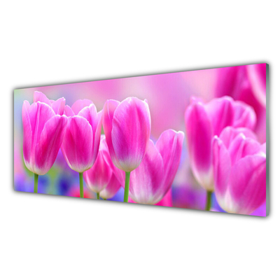 Obraz Akrylowy Tulipany Na Ścianę