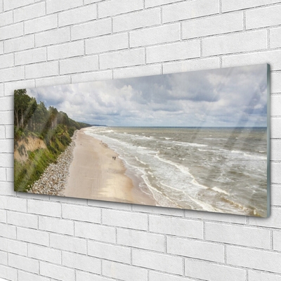 Obraz Akrylowy Plaża Morze Drzewo Natura