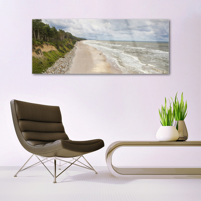 Obraz Akrylowy Plaża Morze Drzewo Natura