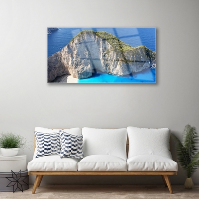 Obraz Akrylowy Skały Morze Krajobraz