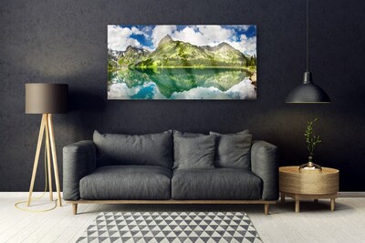 Obraz Akrylowy Góry Jezioro Krajobraz