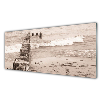 Obraz Akrylowy Morze Plaża Architektura