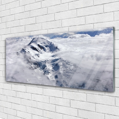 Obraz Akrylowy Góra Mgła Krajobraz