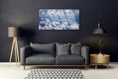 Obraz Akrylowy Góra Chmury Krajobraz
