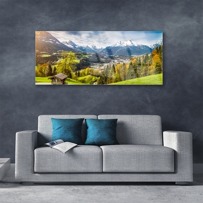 Obraz Akrylowy Alpy Krajobraz