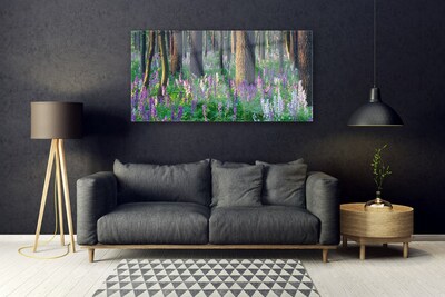 Obraz Akrylowy Las Kwiaty Natura