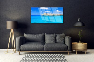 Obraz Akrylowy Morze Architektura Woda