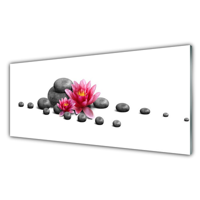 Obraz Akrylowy Kwiat Lotosu Spa Zen