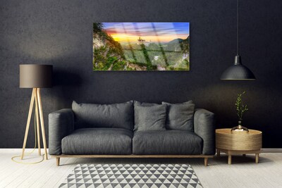 Obraz Akrylowy Góry Krajobraz