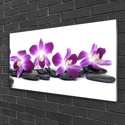 Obraz Akrylowy Kwiat Orchidea Spa
