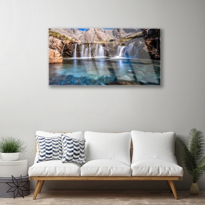 Obraz Akrylowy Wodospad Natura