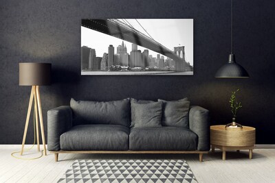 Obraz Akrylowy Most Miasto Architektura