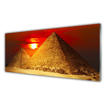 Obraz Akrylowy Piramidy Architektura