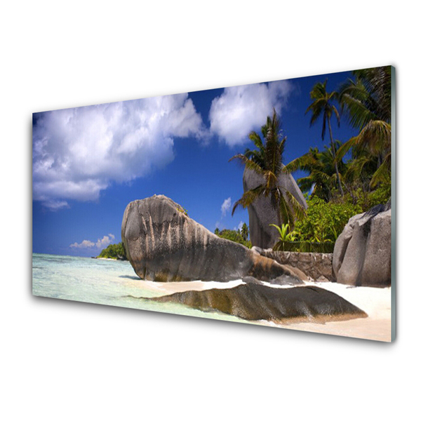Obraz Akrylowy Skały Plaża Krajobraz