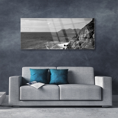 Obraz Akrylowy Morze Góry Krajobraz