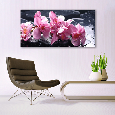 Obraz Akrylowy Kwiat Orchidea do Pokoju