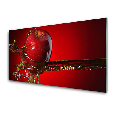 Obraz Akrylowy Jabłko Woda Kuchnia