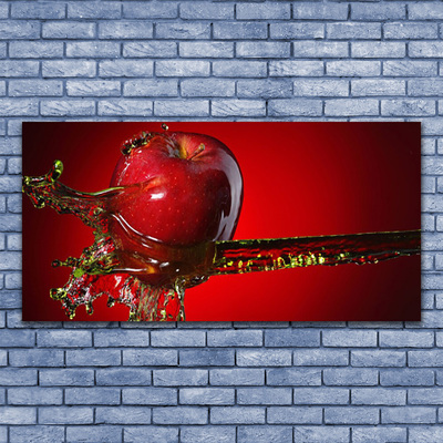 Obraz Akrylowy Jabłko Woda Kuchnia