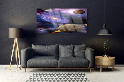 Obraz Akrylowy Kosmos Planety Wszechświat