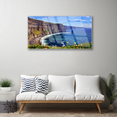 Obraz Akrylowy Zatoka Skały Morze Krajobraz