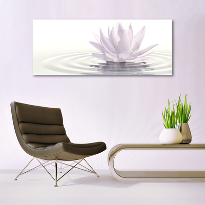 Obraz Akrylowy Kwiat Woda Sztuka