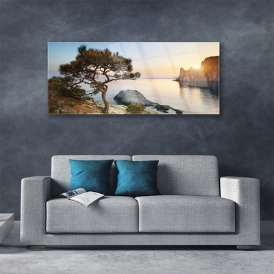 Obraz Akrylowy Jezioro Drzewo Krajobraz
