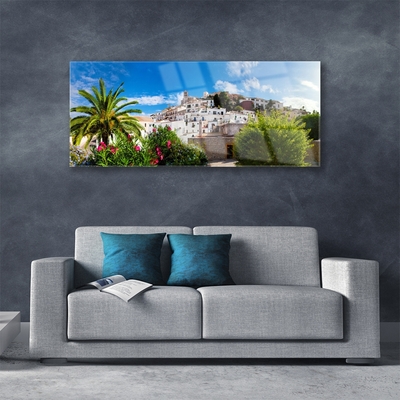 Obraz Akrylowy Miasto Palma Krajobraz
