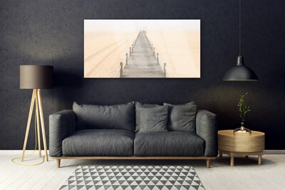 Obraz Akrylowy Most Piasek Architektura